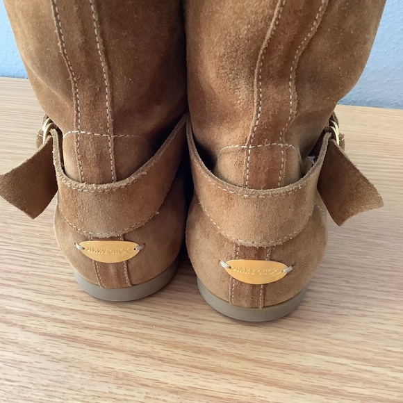 Jimmy Choo “Tan Suede Boot” - Picture 11 of 12